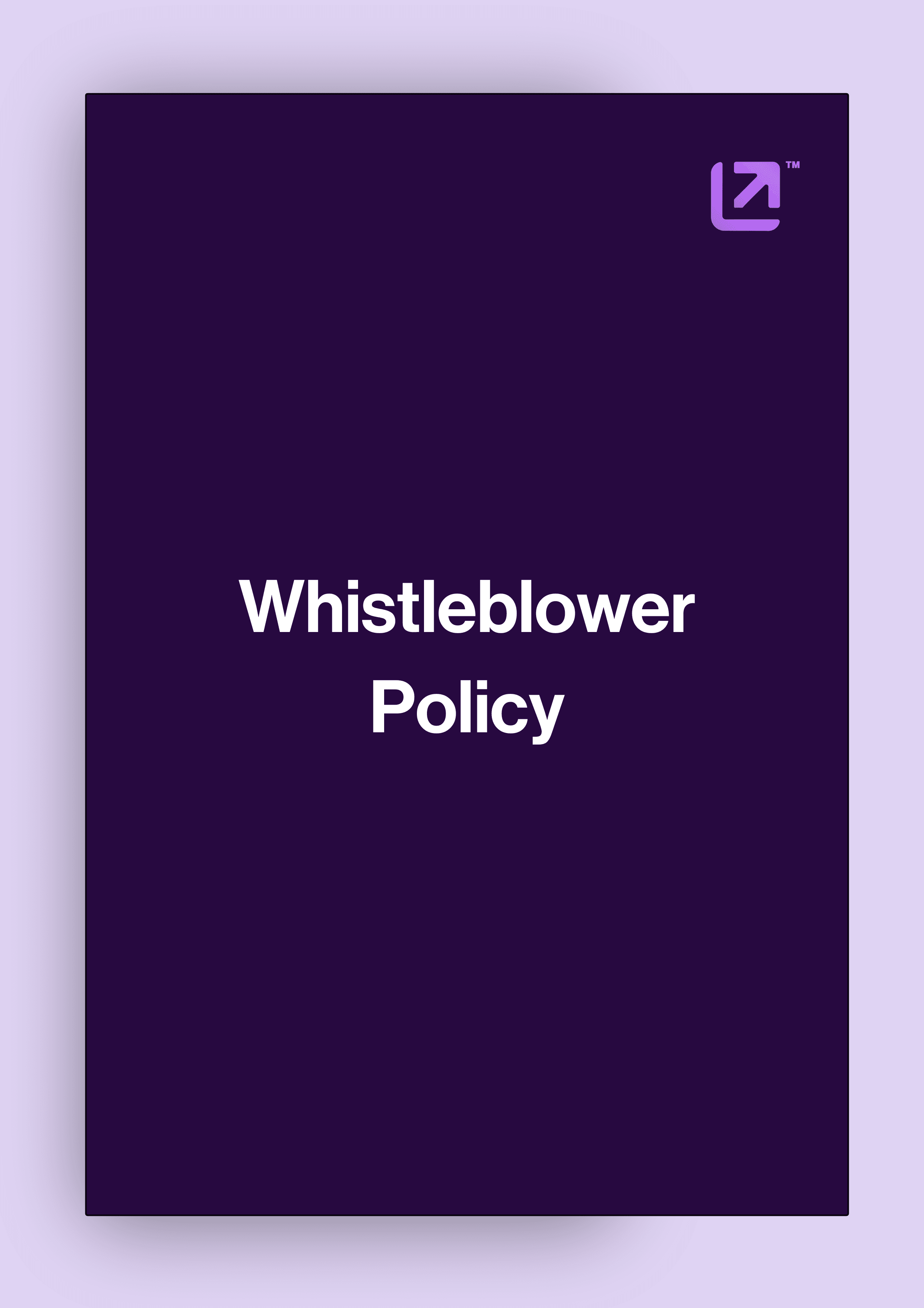 Whistle Blower Policy