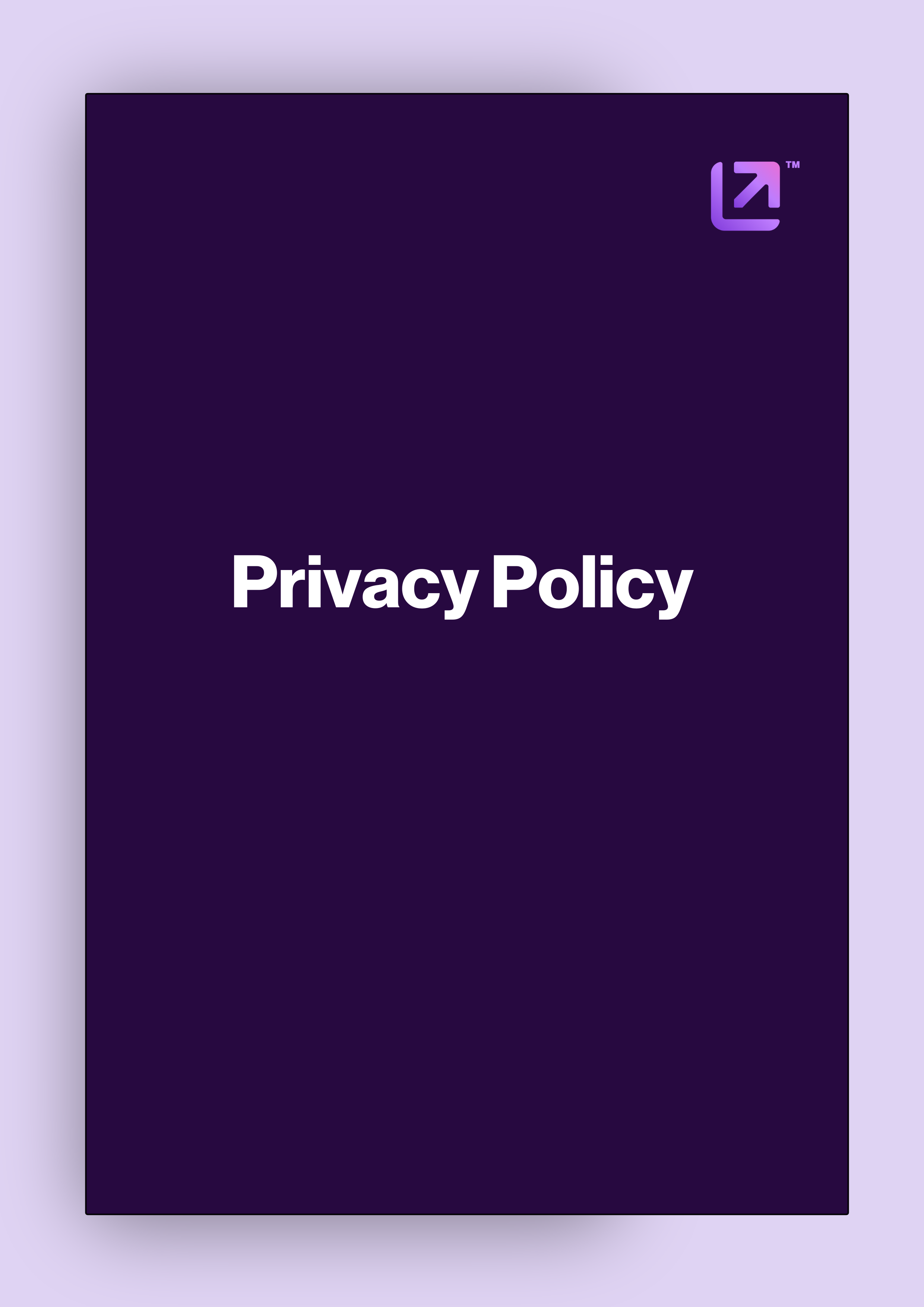 Privacy Policy Template