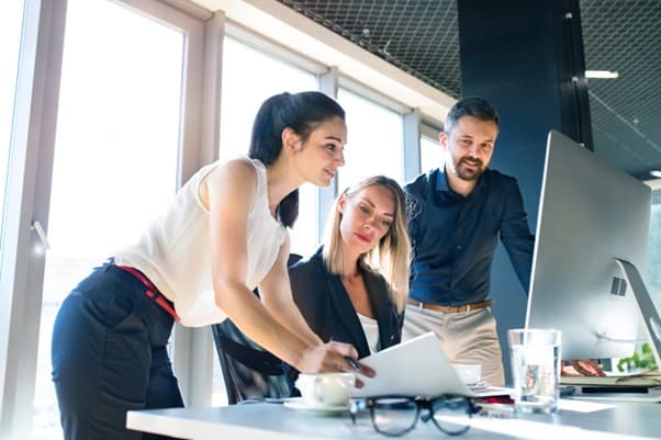 Stock Image in meeting room