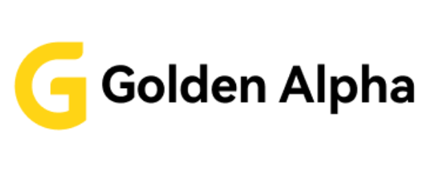 Yellow letter G on a black background