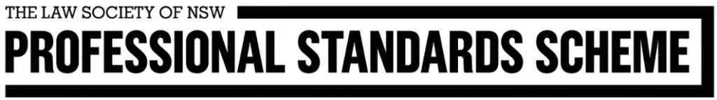 The Law Society of NSW Professional Standards Scheme logo