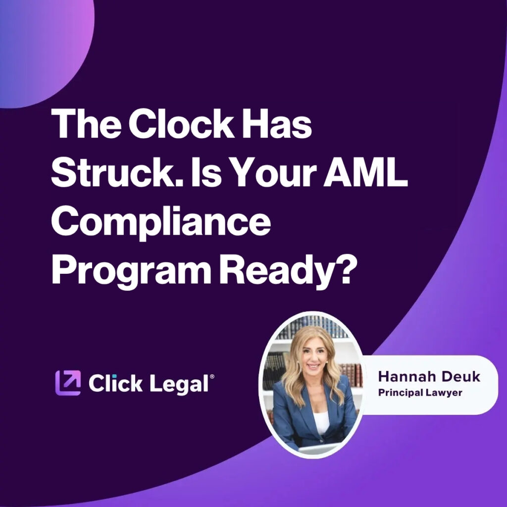 The Clock Has Struck. Is Your AML Compliance Program Ready Thumbnail