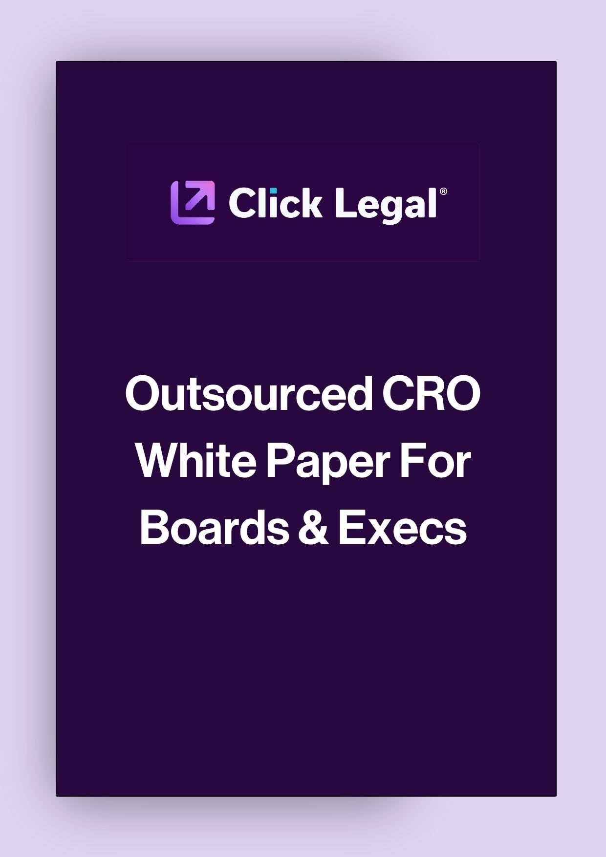 Outsourced CRO White Paper For Boards Execs Thumbnail