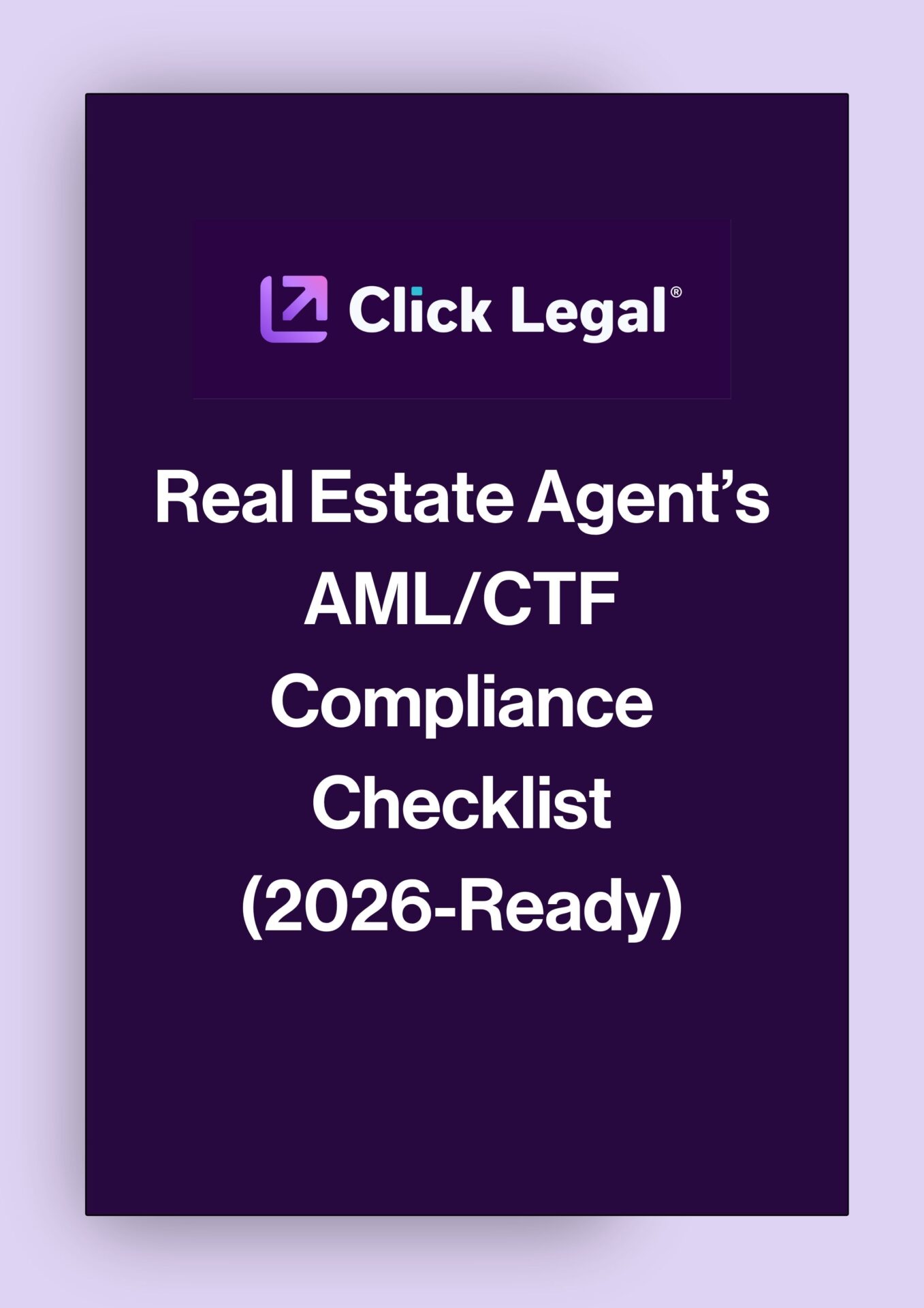 Real Estate Agents AMLCTF Compliance Checklist Thumbnail