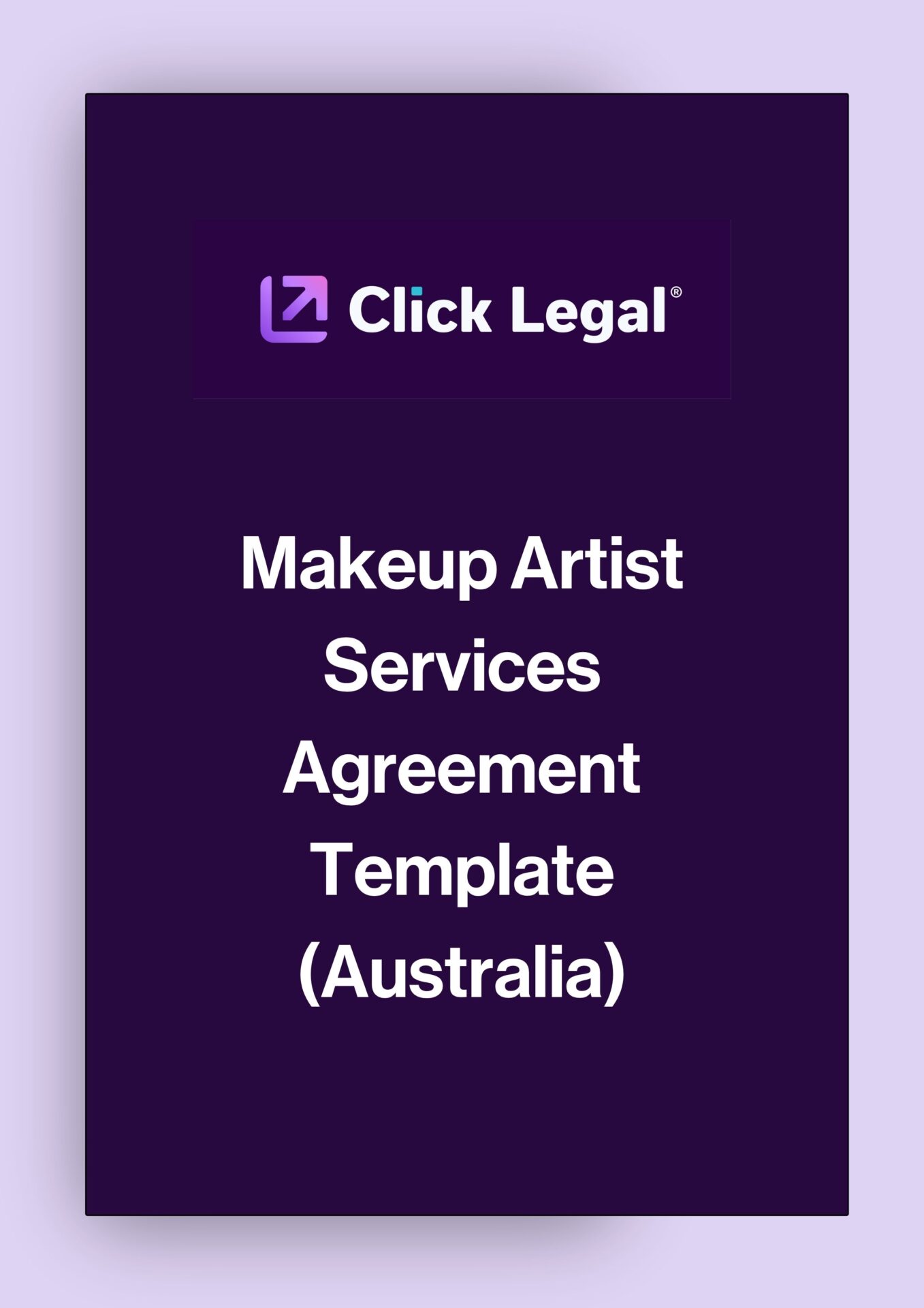Click Legal Makeup Artist Services Agreement Template (Australia)
